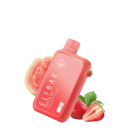 Elfbar Raya D1 13k Puff Strawberry Guava